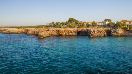 Fototapeta premium Summer morning on the island of Mallorca, Balearic Islands, Spain