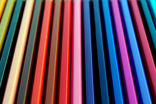 Color pencils gradient vertical texture