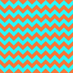 Chevron zigzag pattern seamless vector arrows geometric design colorful orange aqua blue