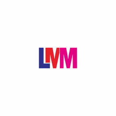LMM Letter Logo Vector