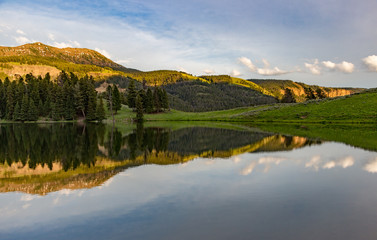 Trout Lake at Yellowstone National Park