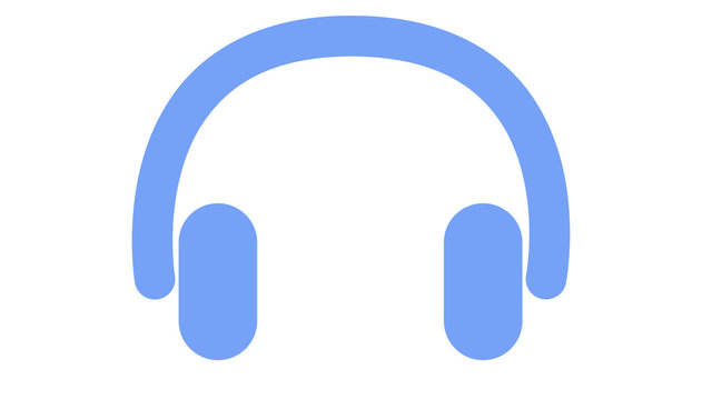 musical headphones icon