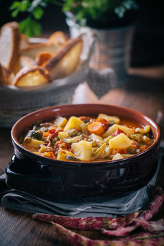 Minestrone soup