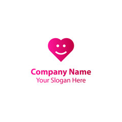 love smile logo design