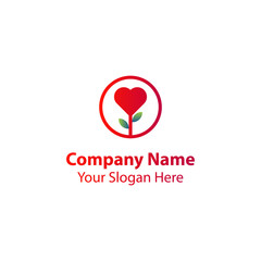 love tree logo design