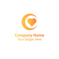 night love logo design