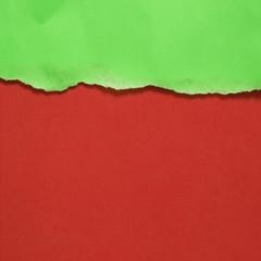 pieces of torn paper. copy space