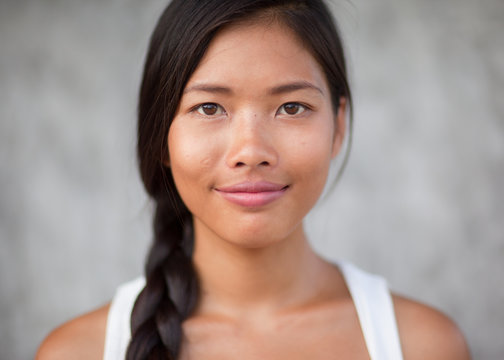 Portrait of a beautiful Asian woman