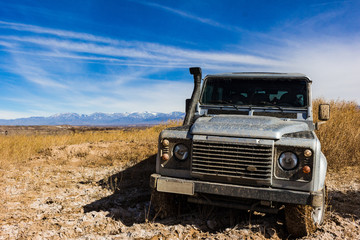 Abandoned truck