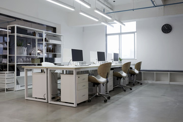 Fashion and modern office interiors