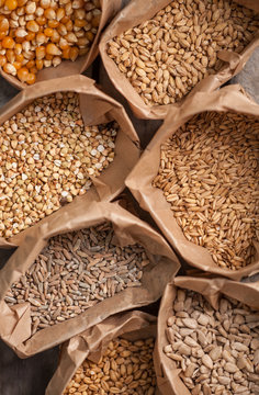 Close Up of Grains