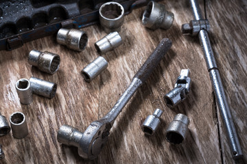 socket wrench set.
