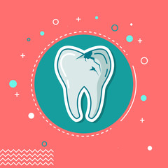 dental vector illustration
