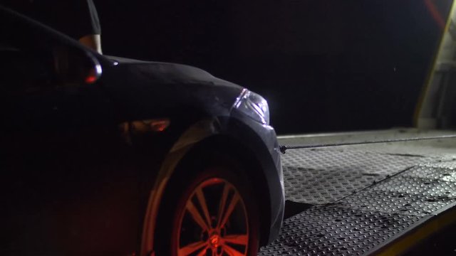 car breakdown due to TCM technical problem and ready to be towing to service dealer for diagnose at night