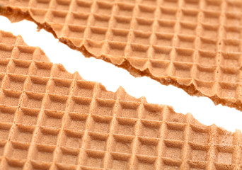 Brown wafer background