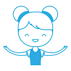 Fototapeta premium ballet ballerina icon