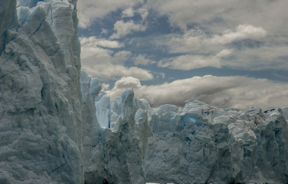 Perito Moreno glacier in Patagonia.