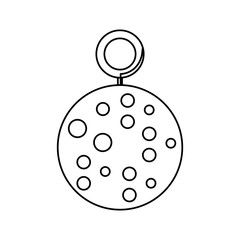 christmas ball vector illustration