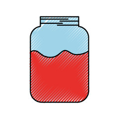 glass jar flask liquid fresh sweet