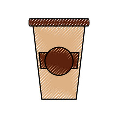 portable coffee cup paper cap fresh