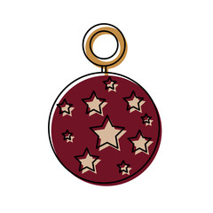 Fototapeta premium christmas ball vector illustration