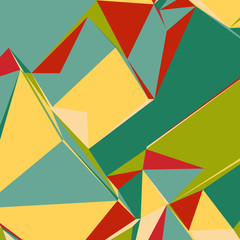 Abstract background with colorful triangles for magazines, booklets or mobile lock screen
