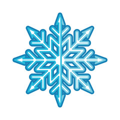 snowflake vector illustration