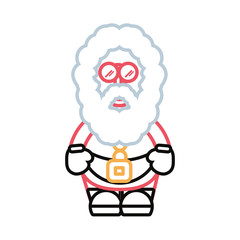 santa claus vector illustration