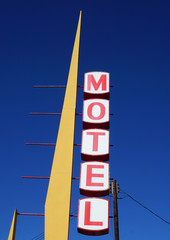 Obraz premium vintage mitel sign