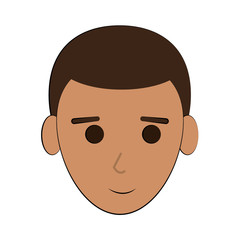 man happy head icon image vector illustration design 
