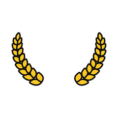 decorative wreath icon