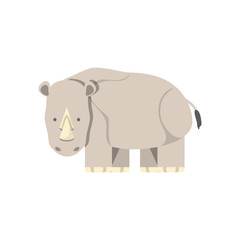 cartoon rhino icon