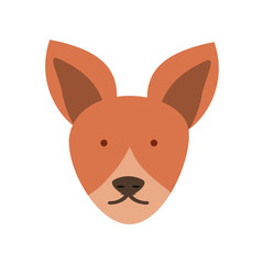 cartoon fox icon