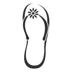 flip flop isolated icon