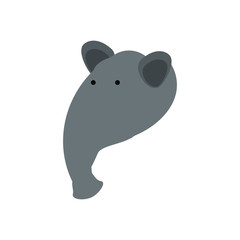 cartoon anteater icon