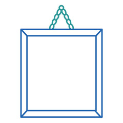 paint hanging isolated icon