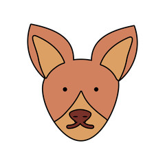 cartoon deer icon