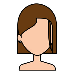 beautiful woman shirtless avatar character