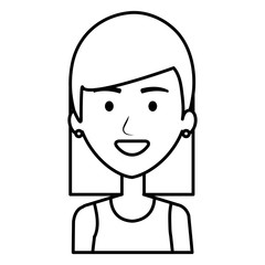 beautiful woman avatar character