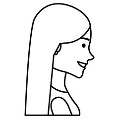 beautiful woman avatar character