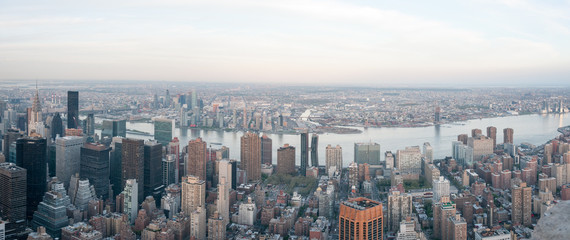 new york skyline panorama