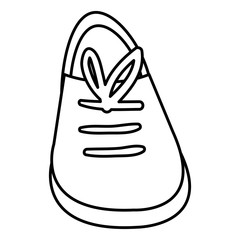 young shoes isolated icon