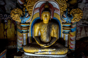 Cave temple in Dambulla