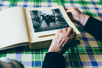 Album of old photographs