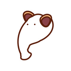 cartoon anteater icon