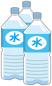 ペットボトル 水 イメージイラスト Stock Vector Adobe Stock