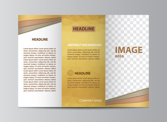 Tri-fold brochure template