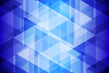 Blue Geometric Light and Shadow Abstract Background