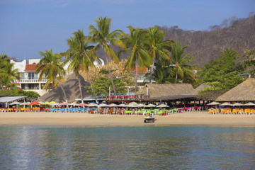 Мексика. Уатулько. Пляж.