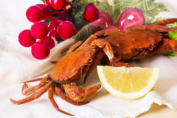 crabs, holiday food